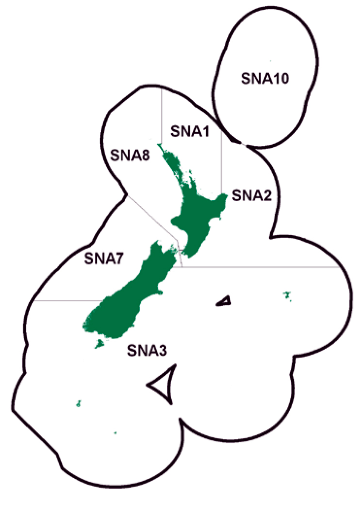 snapper management areas